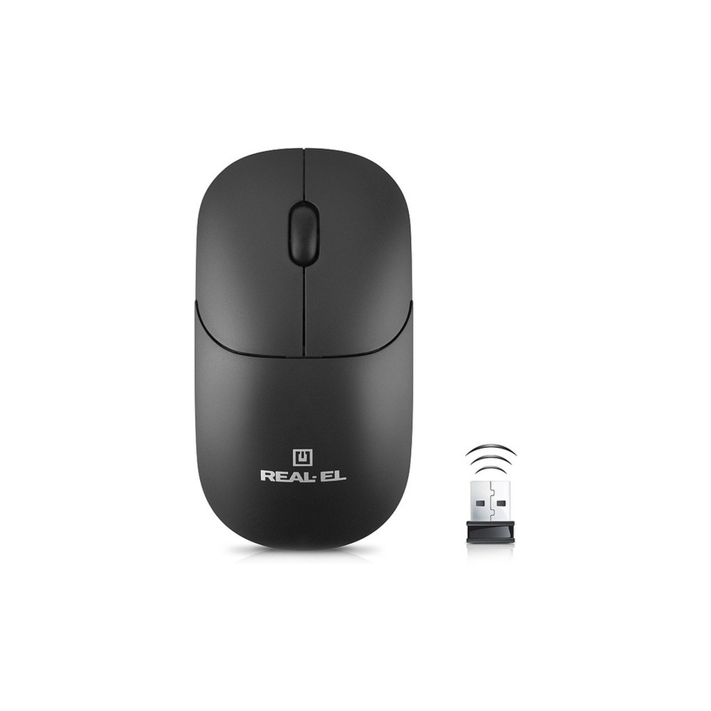 Мишь REAL-EL RM-311 W Black фото1