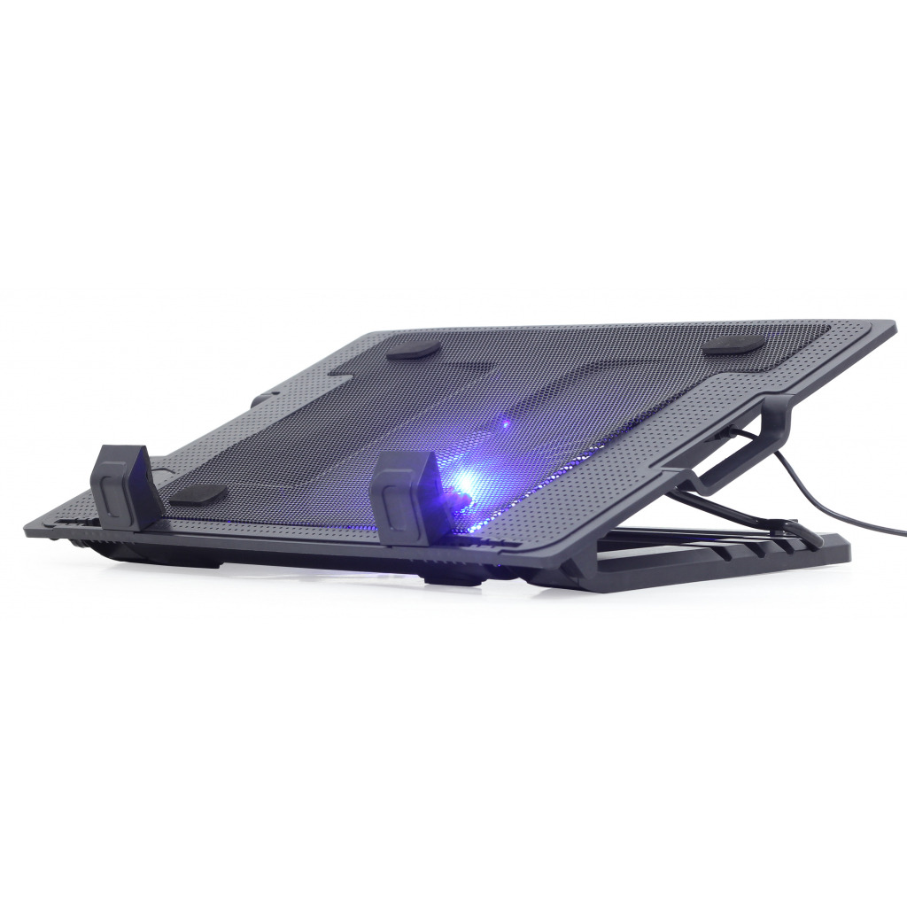 Подставкадля ноутбука Gembird NBS-1F17T-01 Black 17" фото1