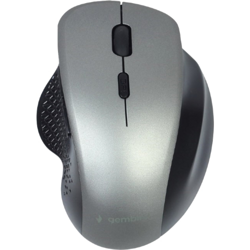 Мышь Gembird USB, 1600 dpi, 6 кнопок, серый