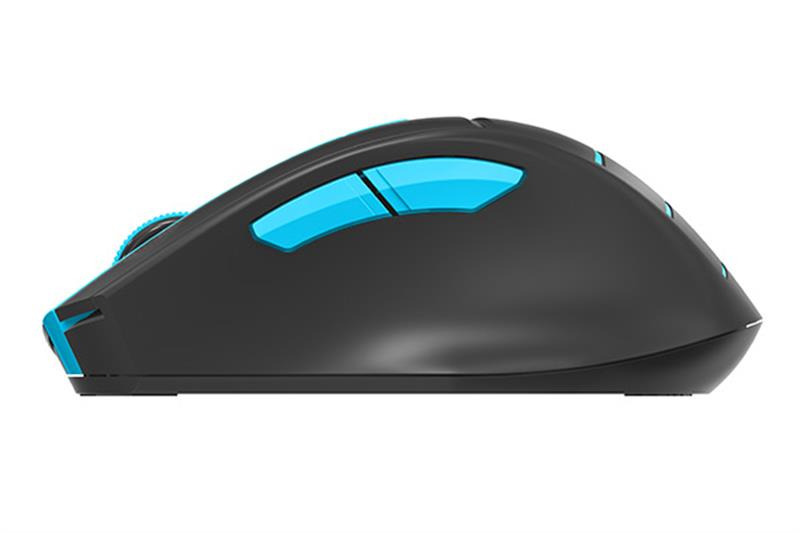 Миша бездротова A4Tech FG30 Black/Blue USB фото1