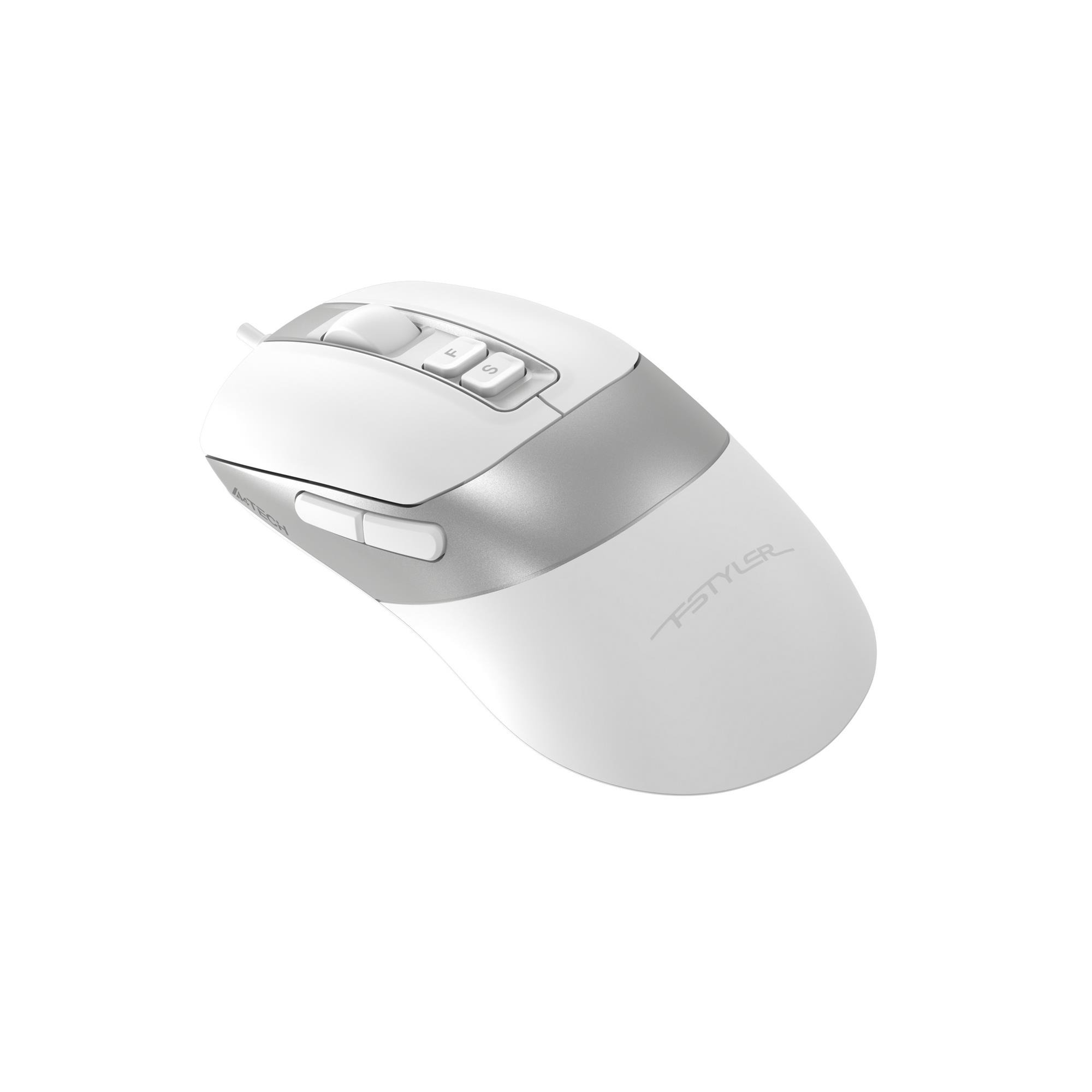 Миша A4Tech Fstyler FM50S Plus White фото1