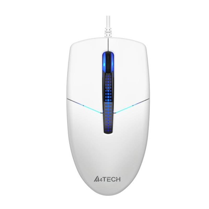 Миша A4Tech N-530S White фото1