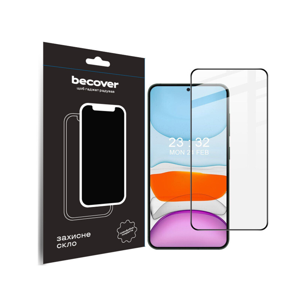 Захисне скло BeCover для Samsung Galaxy S24+ SM-S926 Black (711036) фото1