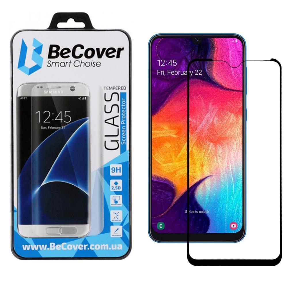 Захисне скло BeCover для Samsung Galaxy A50 SM-A505/A50s SM-A507 Black (703444) фото1