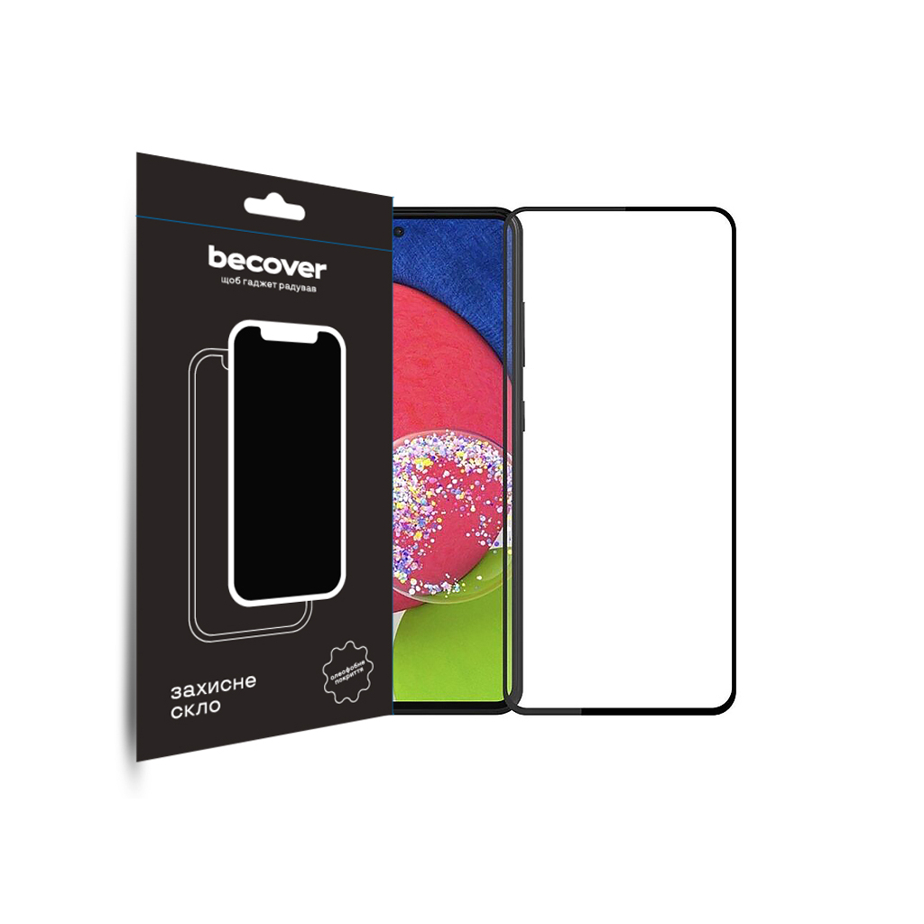 Захисне скло BeCover для Samsung Galaxy A54 5G SM-A546 Black (708841) фото1