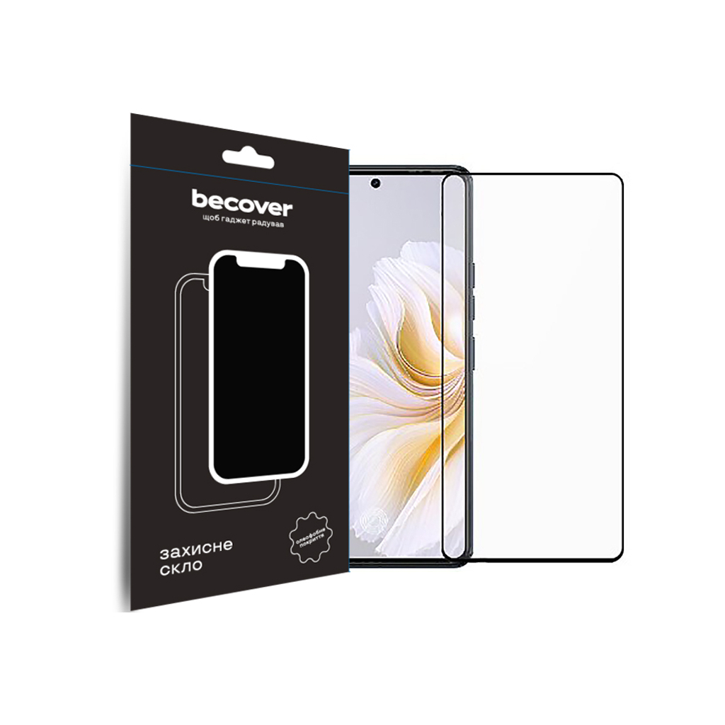 Захисне скло BeCover для Tecno Camon 20 Pro (CK7n) Black (709745) фото1