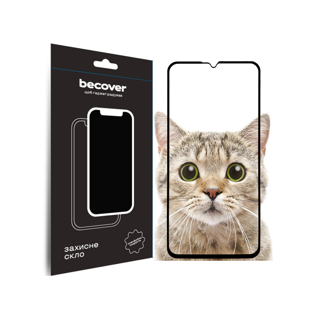 Захисне скло BeCover для Samsung Galaxy M15 5G SM-M156 Black (711044) фото1