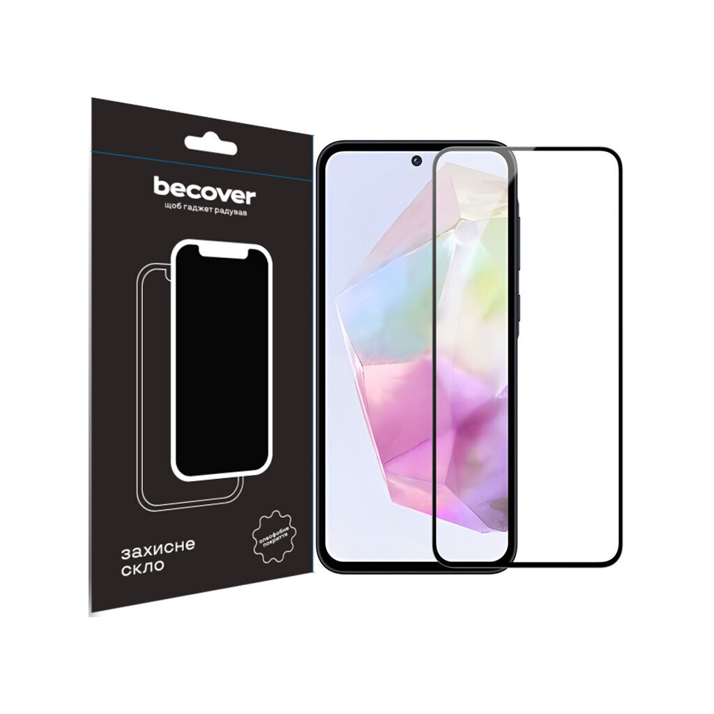Захисне скло BeCover для Samsung Galaxy A35 5G SM-A356 Black (711071) фото1