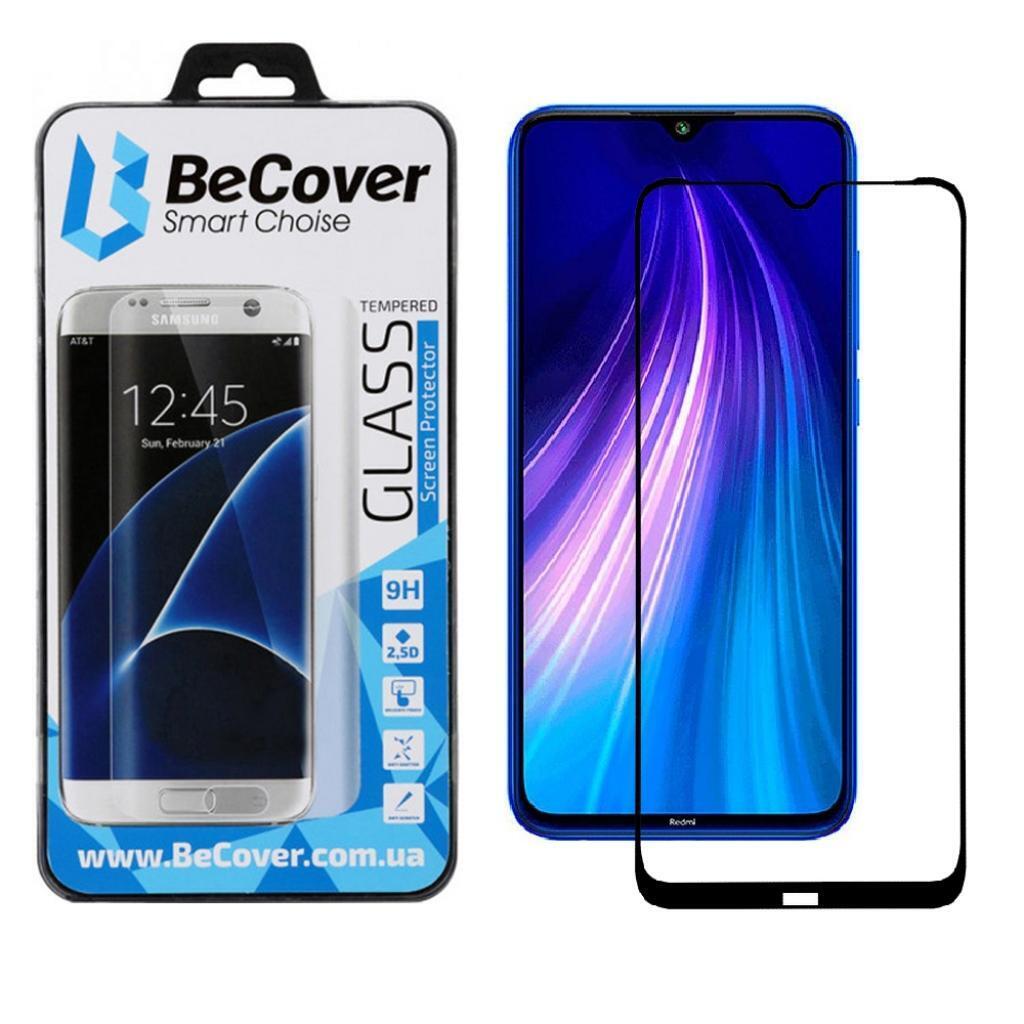 Защитное стекло BeCover для Xiaomi Redmi Note 8T Black (704525) фото1