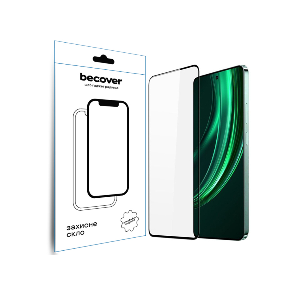 Защитное стекло BeCover для Realme 13 5G Black (712501) фото1