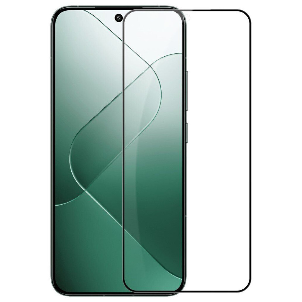 Защитное стекло BeCover для Xiaomi 14 Black (710789) фото1