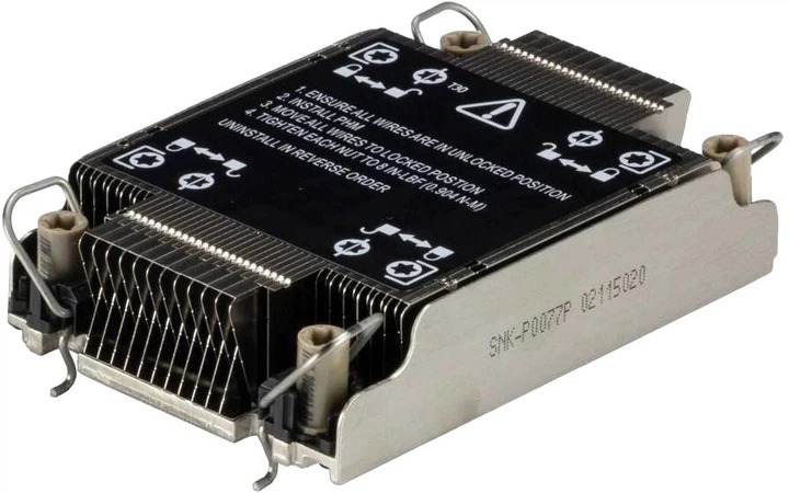 Система охолодження процесора серверна Supermicro Passive SNK-P0077P (SNK-P0077P) фото1