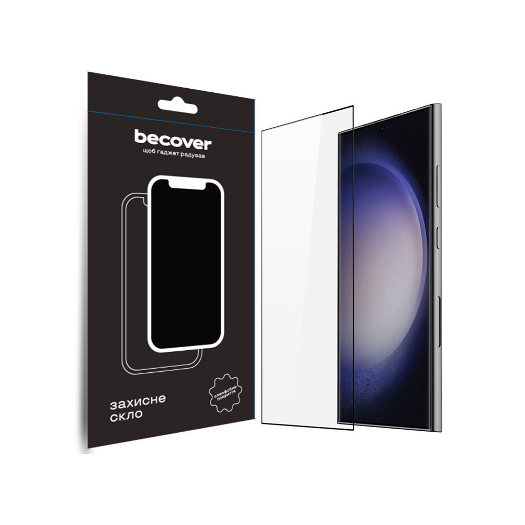 Захисне скло BeCover для Samsung Galaxy S24 Ultra SM-S928 Black (711318) фото1