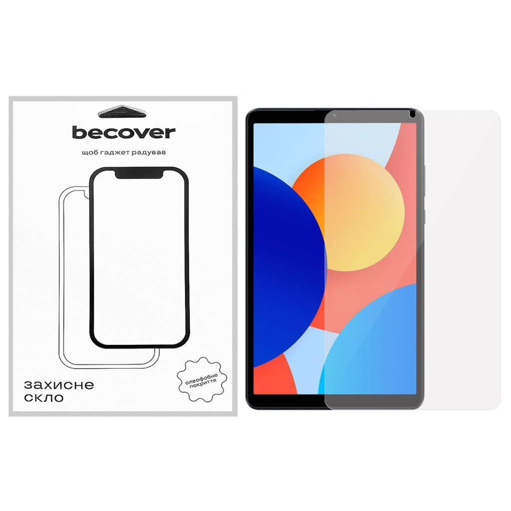 Защитное стекло BeCover для Xiaomi Redmi Pad SE 8.7" (711889) фото1