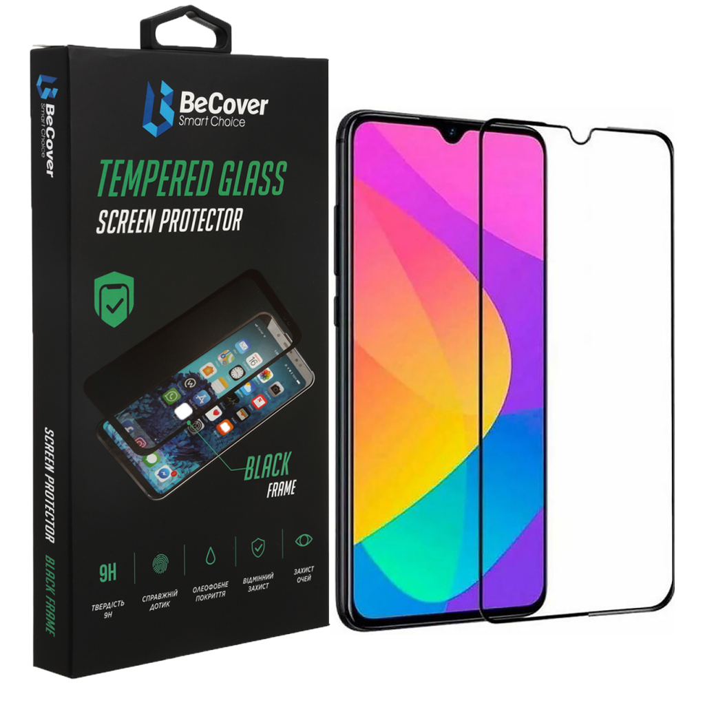 Захисне скло BeCover для Xiaomi Redmi A1 Black (708152) фото1