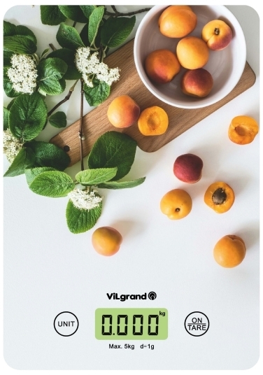 Весы кухонные Vilgrand VKS-527 Apricot фото1