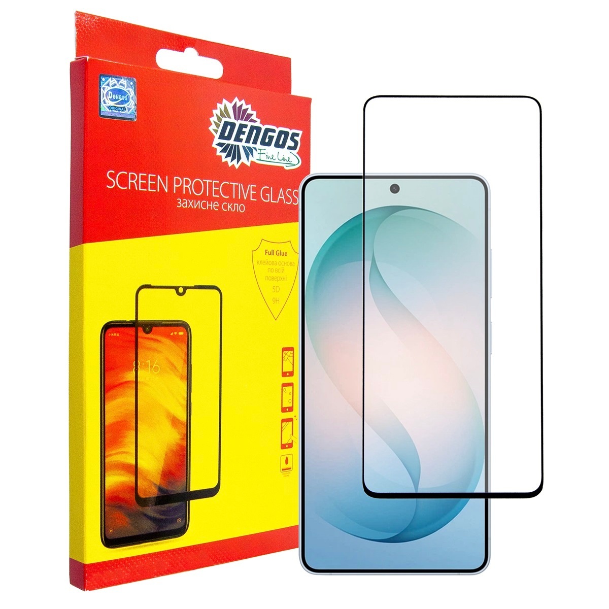 Защитное стекло Dengos для Samsung Galaxy S26 Ultra SM-S948 Black Full Glue (TGFG-444) фото1