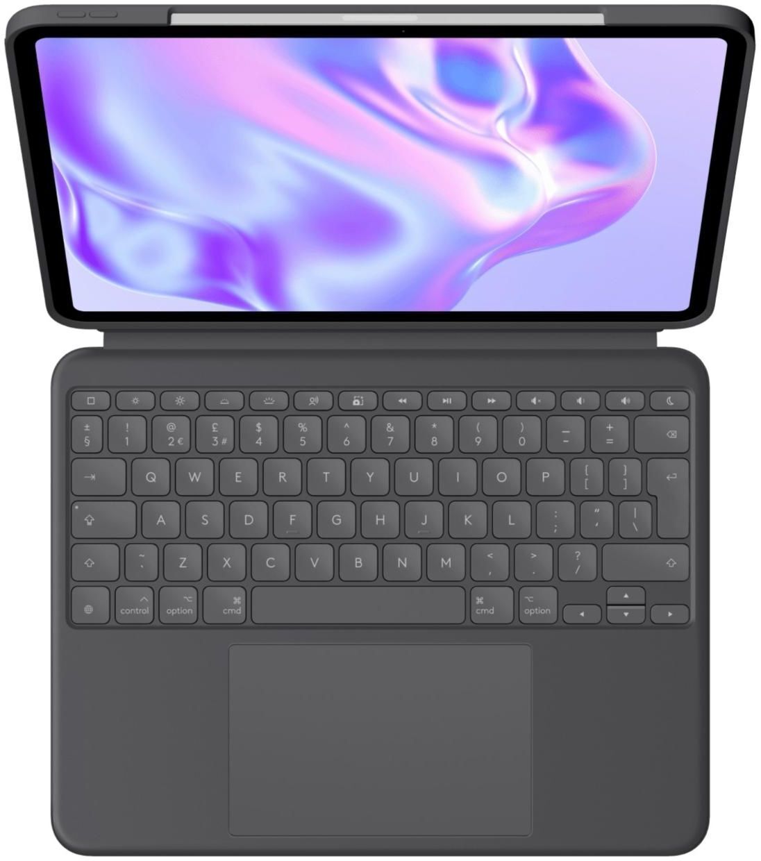 Чехол-клавиатура Logitech Combo Touch для Apple iPad Pro 13 M4 Graphite (920-012833) фото1