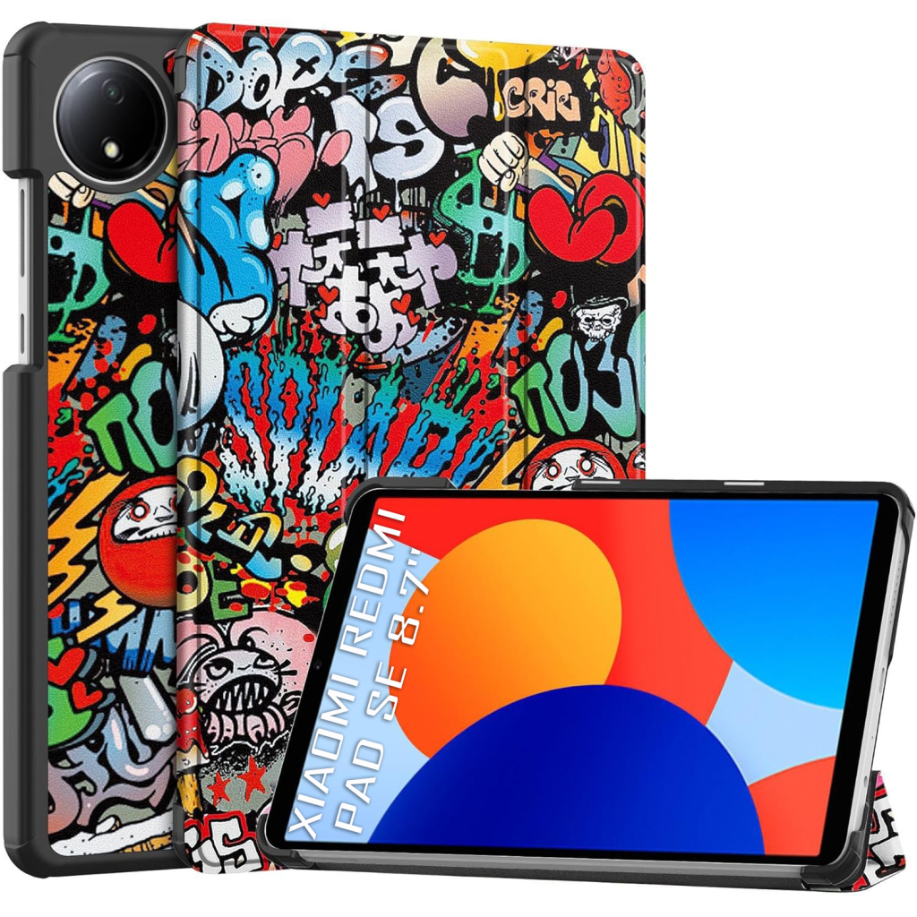 Чохол BeCover Smart Case для Xiaomi Redmi Pad SE 8.7" Graffiti (711913) фото1