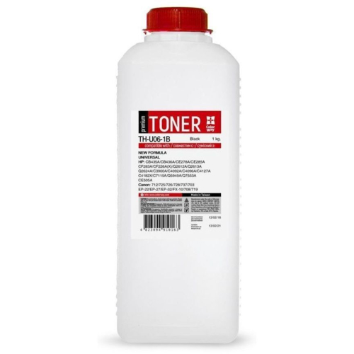 Тонер ColorWay HP LJ 1005/2035/1010/M402/426 Premium 1000г (TH-U06-1B)