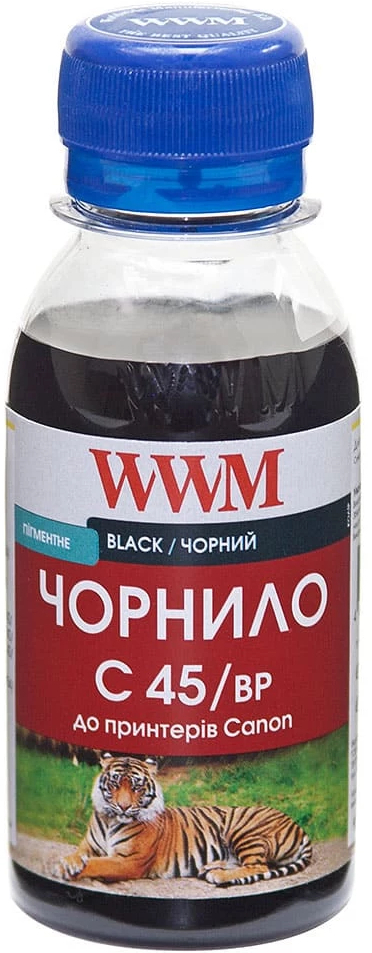 Чернила WWM Canon PG-440/PG-445/PGI-450Bk Black Pigment 100 г (C45/BP-2) фото1