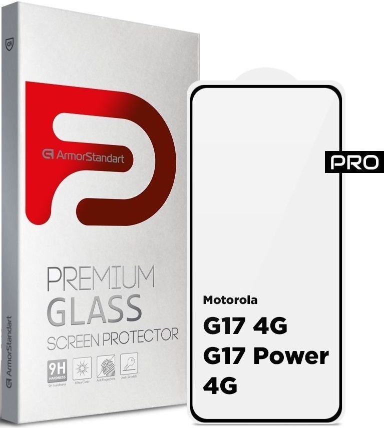Защитное стекло Armorstandart Pro Motorola G17 4G / G17 Power 4G (ARM91051) фото1