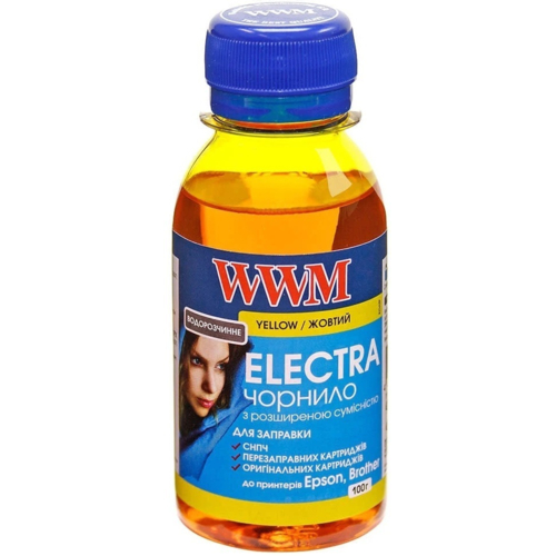 Чернила WWM Epson Universal Electra Yellow Pigment 100г (EU/Y-2)