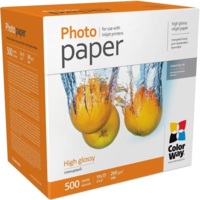 Фотопапір ColorWay глянцевий 260г/м2 10х15 см 500 арк (PG2605004R)