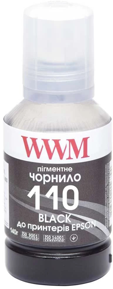 Чернила WWM Epson L3100/3110/3150 Black 140 г (E103B) фото1