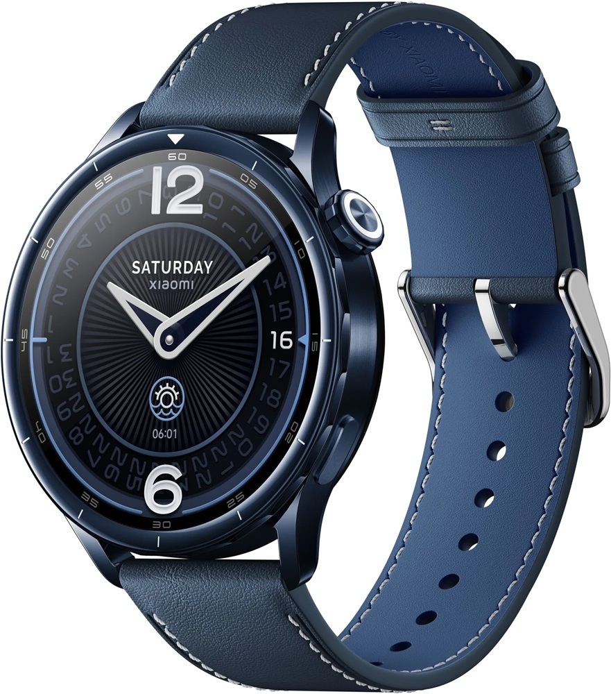 Смарт-часы Xiaomi Watch S5 46mm Ceramic Blue (BHR08ITGL) фото1