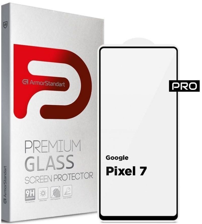 Защитное стекло Armorstandart Pro Google Pixel 7 Black (ARM65230) фото1