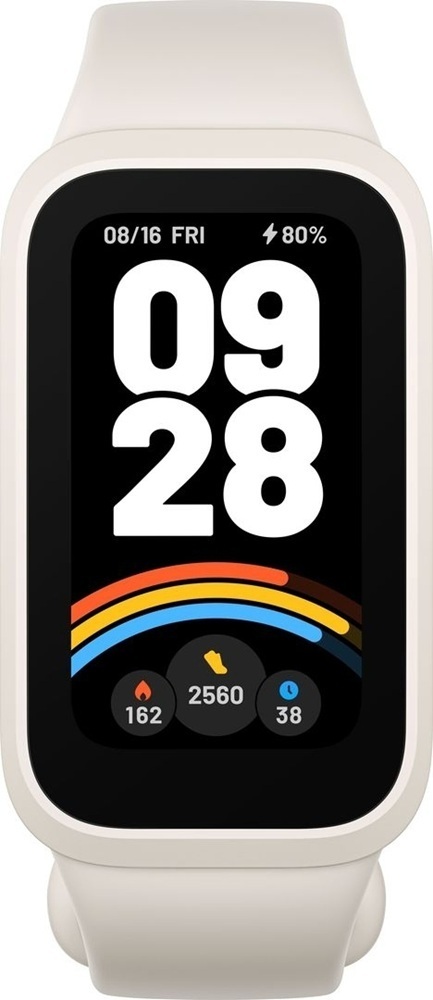 Фiтнес-браслет Xiaomi Smart Band 9 Active Beige White (BHR9441GL) фото1