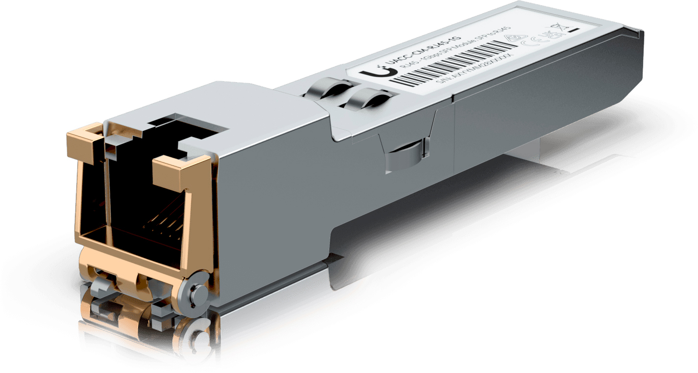 Модуль Ubiquiti SFP to RJ45 (UACC-CM-RJ45-1G) фото1