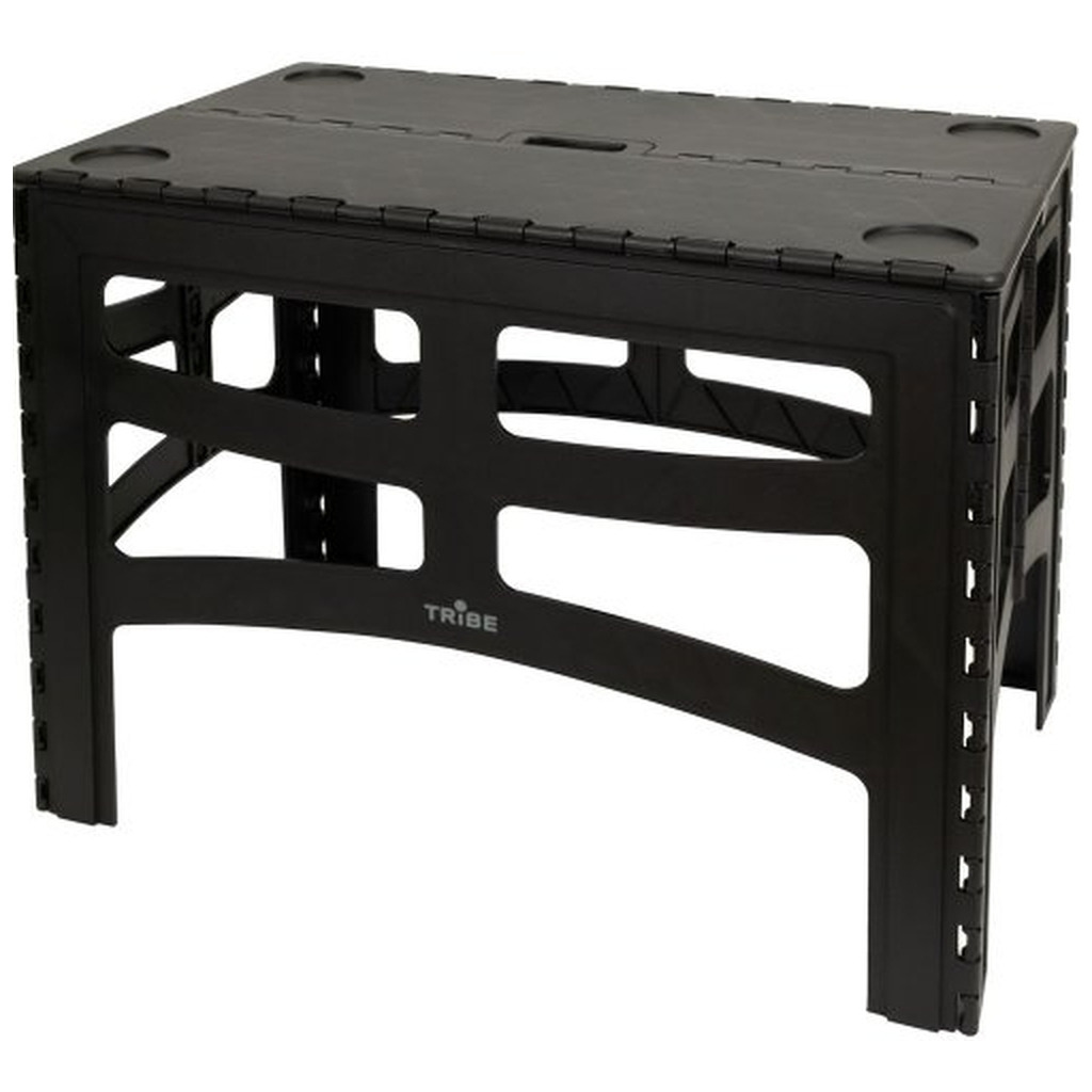 Туристичний стіл Tribe Camp Table High пластиковий Black (T-EF-0004-black) фото1