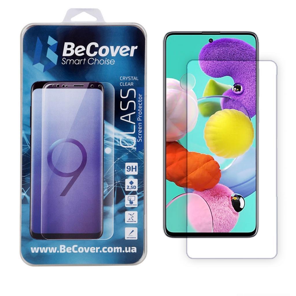 Защитное стекло BeCover Samsung Galaxy A51 SM-A515 Crystal Clear Glass (704669) фото1