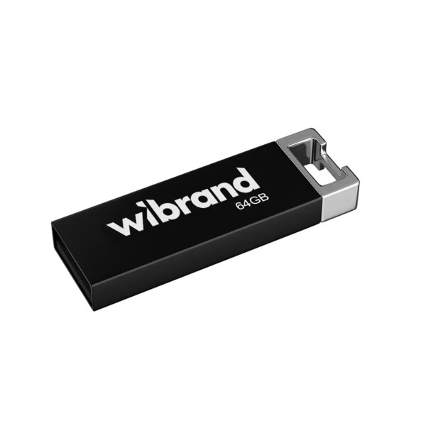 

USB флеш накопичувач Wibrand 64GB Chameleon Black USB 2.0 (WI2.0/CH64U6B)