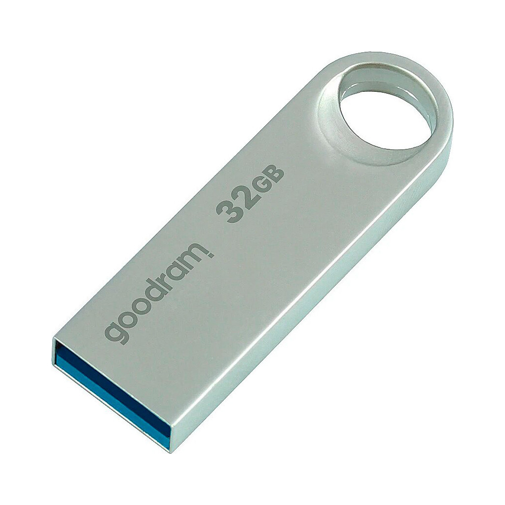 USB флеш накопичувач Goodram 32GB UNO3 Steel USB 3.2 (UNO3-0320S0R11) фото1
