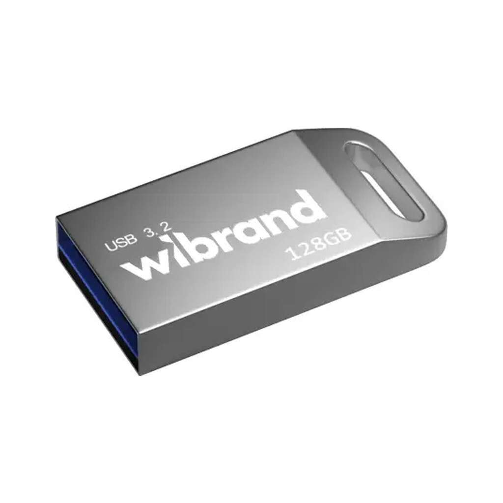 USB флеш накопичувач Wibrand 128GB Ant Silver USB 3.2 Gen 1 (USB 3.0) (WI3.2/AN128M4S) фото1