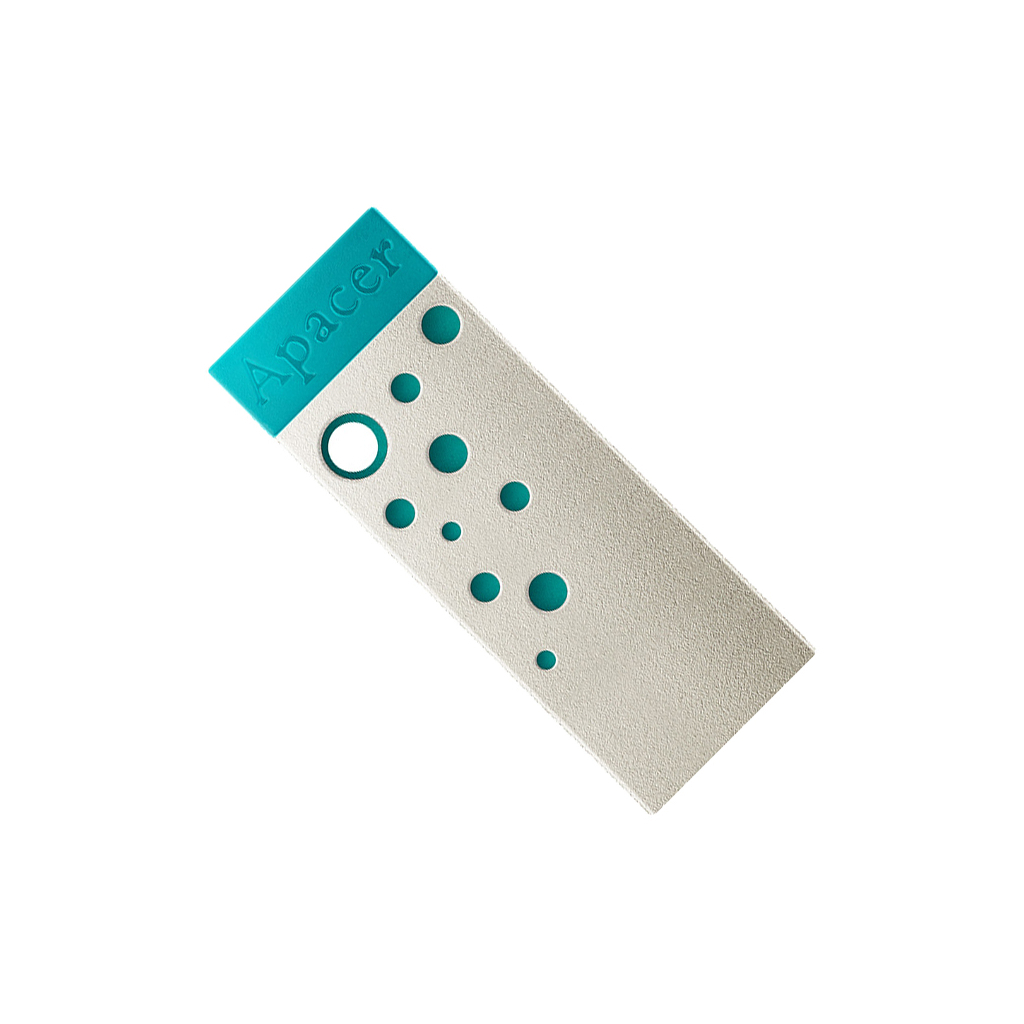 USB флеш накопичувач Apacer 64GB AH11J Turquoise Green USB 2.0 (AP64GAH11JG-1) фото1