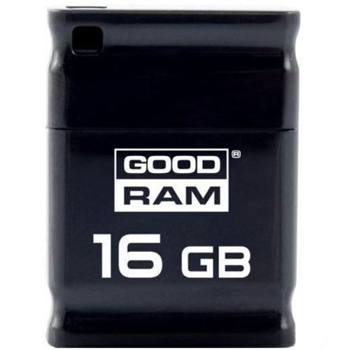USB флеш накопичувач Goodram 16GB UPI2 Piccolo Black USB 2.0 (UPI2-0160K0R11)