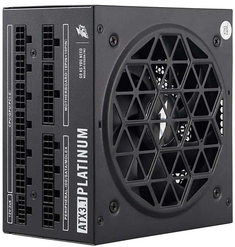 Блок живлення 1stPlayer HA-1300BA3 1300W (NGDP-PLT-1300-BK-EU) фото1