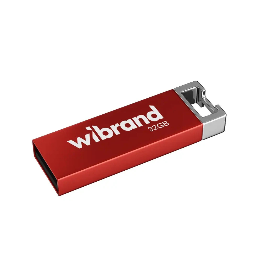USB флеш накопичувач Wibrand 32GB Chameleon Red USB 2.0 (WI2.0/CH32U6R) фото1