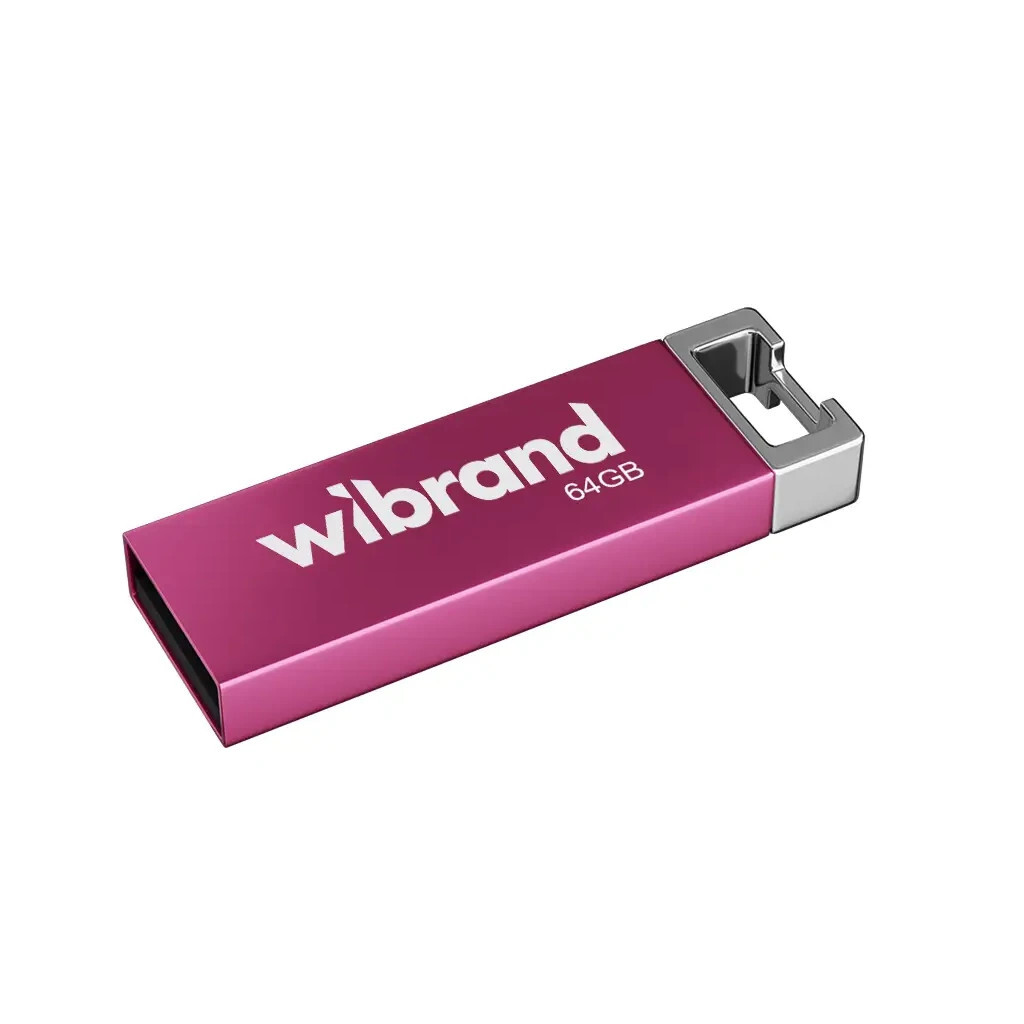 USB флеш накопичувач Wibrand 64GB Chameleon Pink USB 2.0 (WI2.0/CH64U6P) фото1