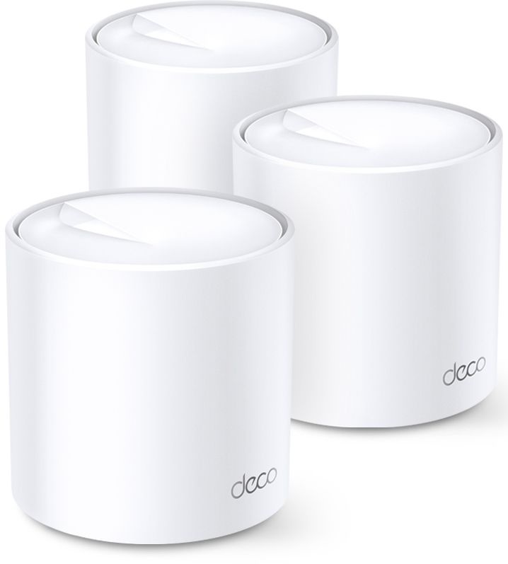 Роутер TP-LINK DECO X20 AX1800 Dual Band Mesh Wi-Fi 3-Pack (DECO X20(3-PACK)) фото1