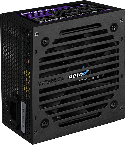 Блок живлення AeroCool VX Plus Stealth 750 (ACPN-VS75AEY.12) 750W фото1