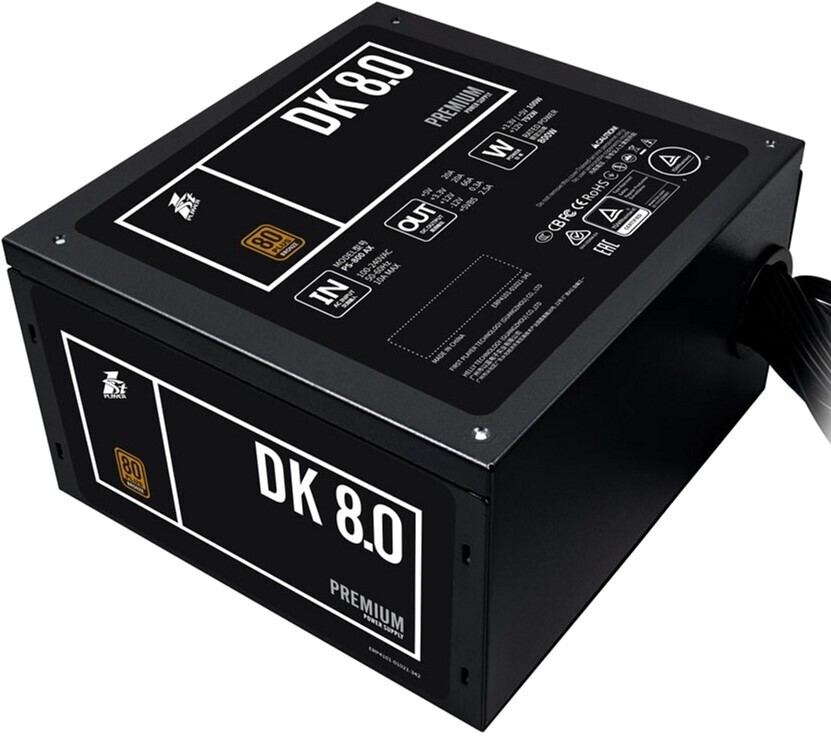 Блок живлення 1stPlayer PS-800AX 800W (DKPM-BRZ-800-BK-EU) фото1