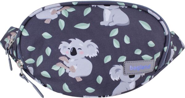 Сумка на пояс Bagland Bella 662214551 сіра фото