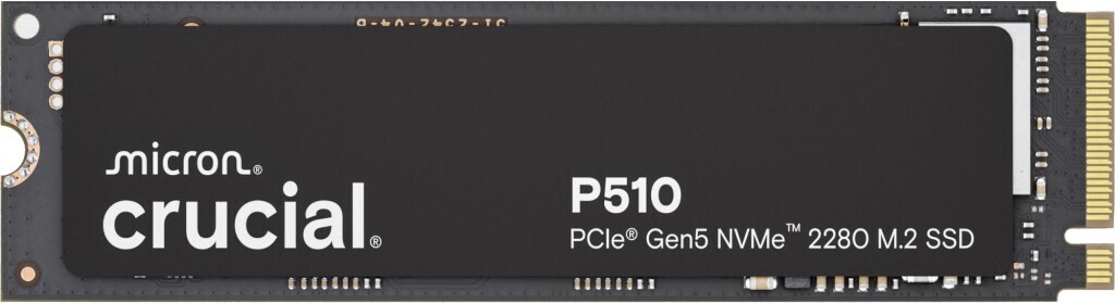 SSD накопитель Crucial M.2 NVMe PCIe 5.0 x4 2TB P510 (CT2000P510SSD8) фото1