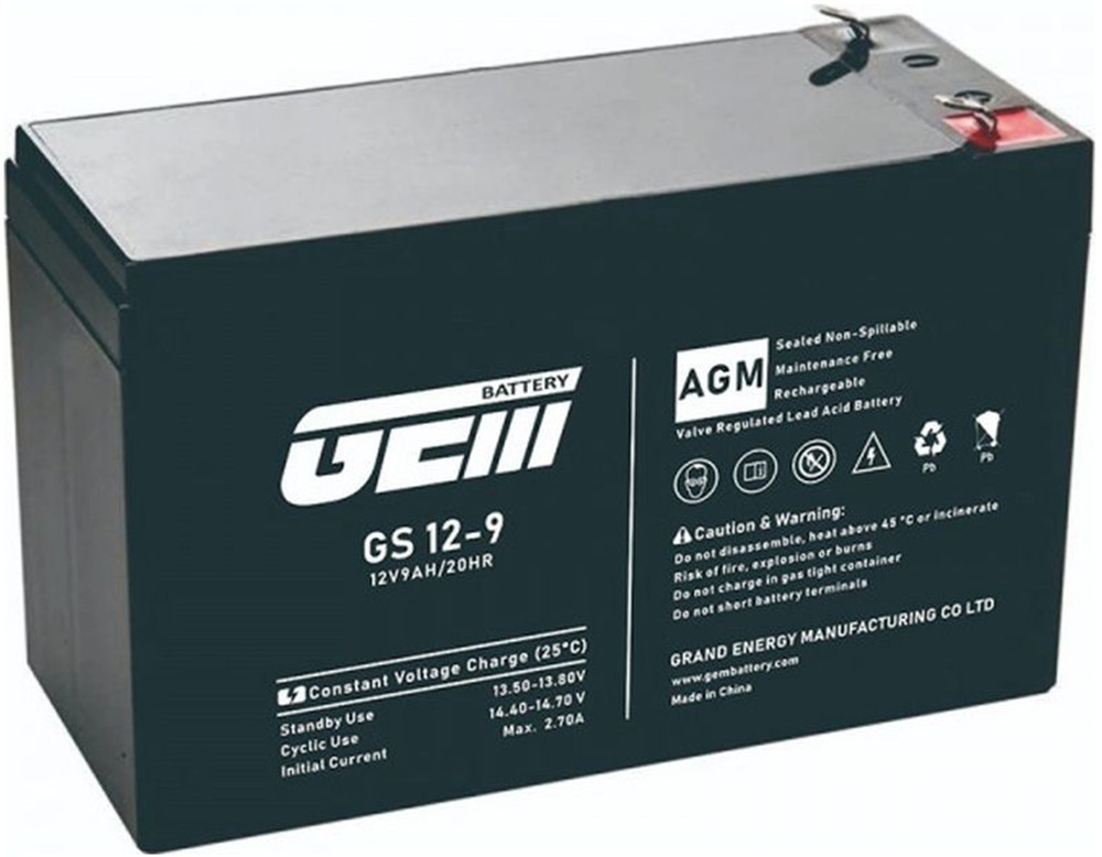 Аккумуляторная батарея FrimeCom 12V 9AH AGM (GS1290)