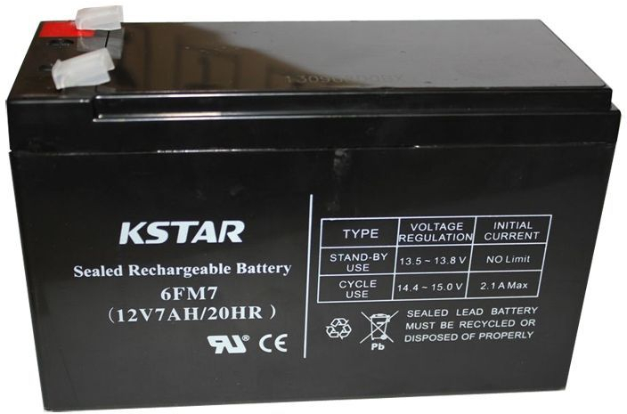 Аккумуляторная батарея KSTAR 12V 7AH AGM (6-FM-7) фото1